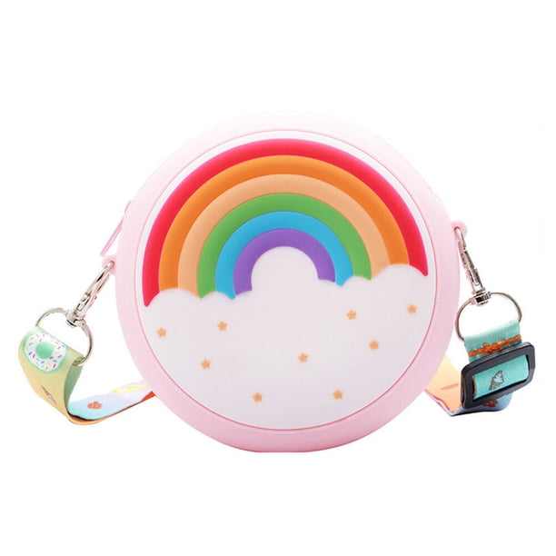 KAKOWELY Mini bolso bandolera para niña, adorable bolso cruzado, monedero, bolso de hombro para teléfono