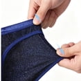 thumbnail image 4 of PBFRDSJ Mens Bikini Briefs Cute Seamless Low Rise Breathable Thong Lightweight Comfy Bikini Underpant for Lounge Home, 4 of 8