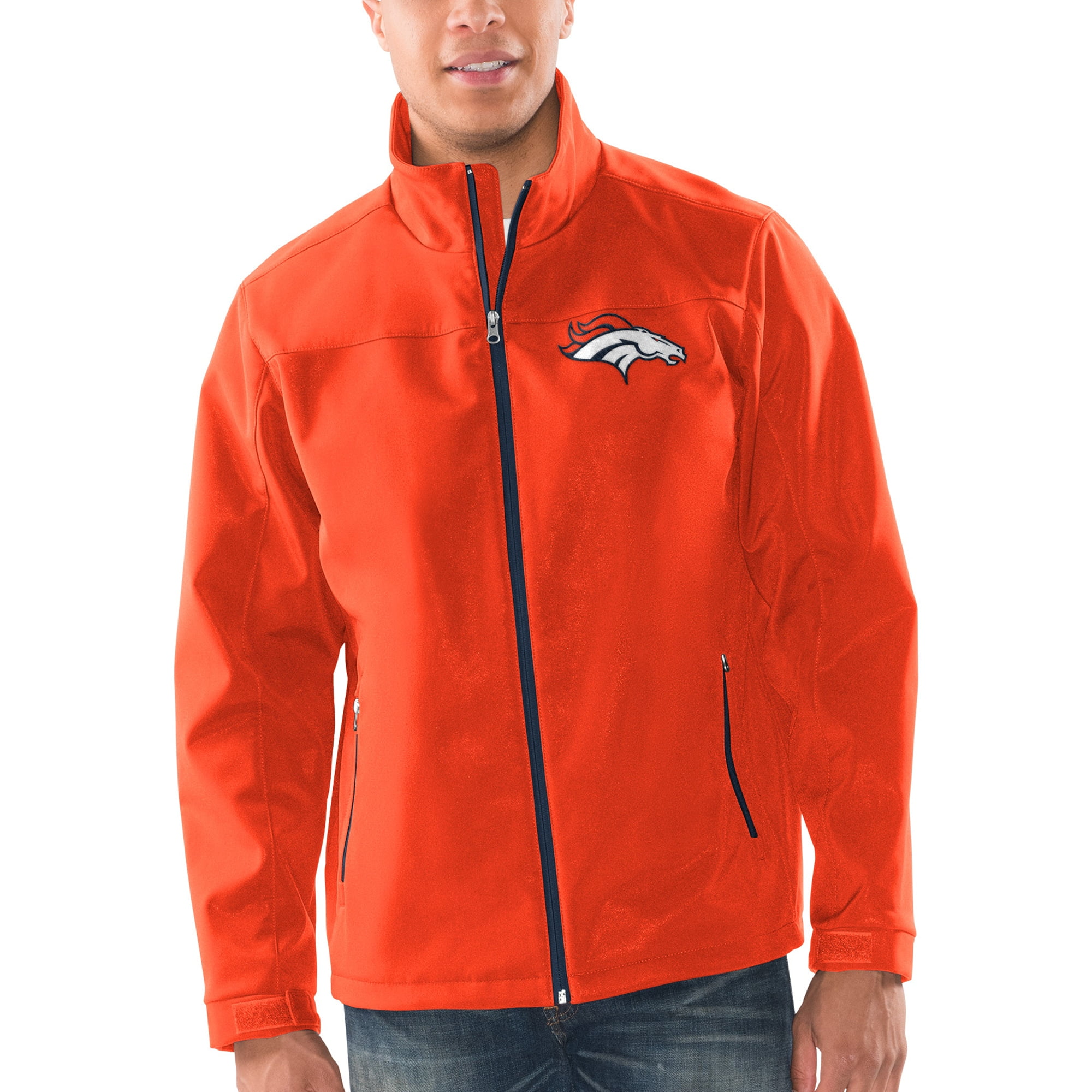 denver broncos zip up jacket