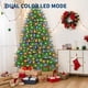 thumbnail image 5 of 6ft spruce artificial christmas tree con warm blanca leds in 8 modes y foldable metal stand, 5 of 9