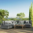 thumbnail image 3 of Modway Commix 5-Piece Outdoor Patio Sectional Sofa, 3 of 10