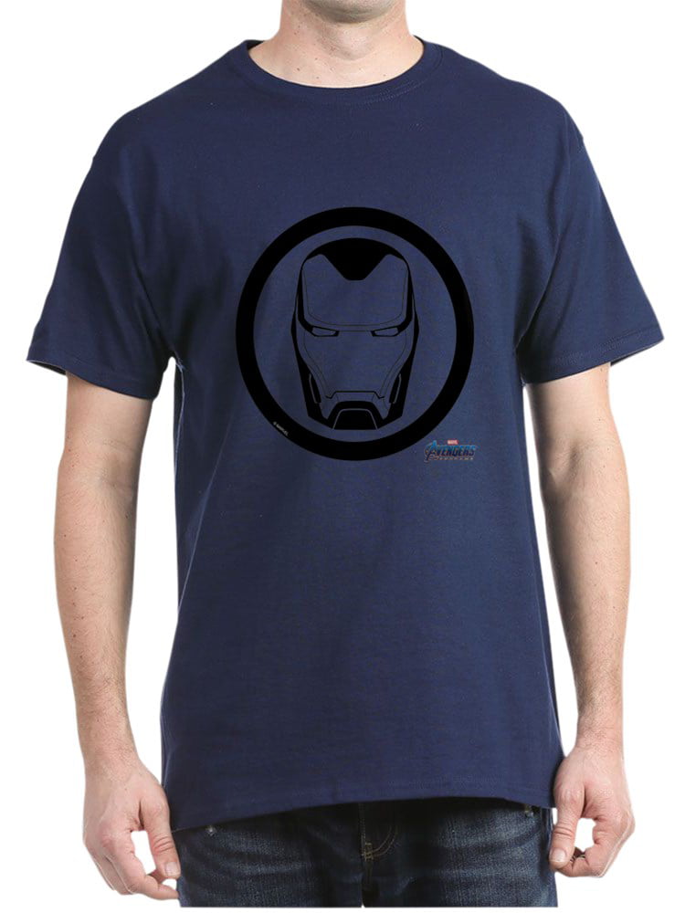 CafePress Iron Man Logo Dark T Shirt 100% Cotton T-Shirt 417411210