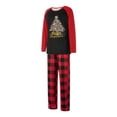 thumbnail image 4 of Meihuid Christmas Pajamas for Family Matching Pjs Set Xmas Striped Bottoms Pants Jammies for Kids Womens Mens, 4 of 9