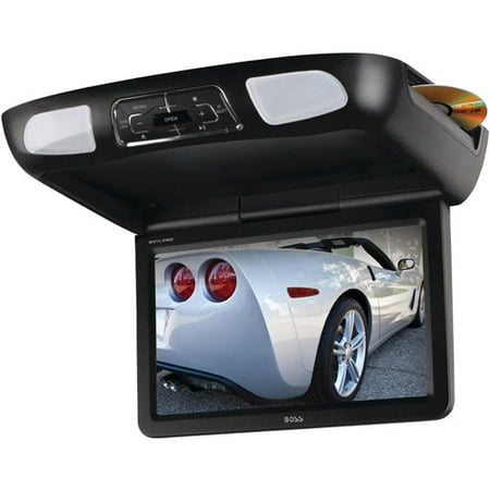 Boss Audio BV11.2MC 11.2" Flip-Down Monitor with Built-In DVD Player, Interchangeable Housings and Headphones
