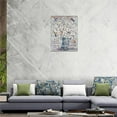 thumbnail image 5 of Farmhouse Flower Bathroom Wall Art Rustic Country Floral Hummingbird Pictures Motivational Canvas Print Painting Farmhouse Decor Floral Framed Artwork for Bedroom Bathroom Living Room 12"x16", 5 of 6