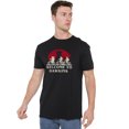 thumbnail image 4 of Stranger Things - Camiseta Welcome To Hawkins Portada de Cómic para Hombre (Negro), 4 of 5