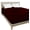 Burgundy, variant on Kanishka Bedding Soft Luxurious Microfiber Zip-On Fitted Sheet 8" inch Deep Pocket Include 1 Fitted Base Sheet and 2 Top Zip sheets - Pink - Twin