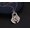 5, variant on MEN Stainless Steel Creative Metal Demon Evil Eye Pendant Chain Necklace 0202-5