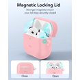 thumbnail image 4 of Funda para AirPods 4 ESR HaloLock con MagSafe Pink, 4 of 9