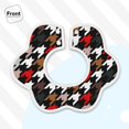 thumbnail image 3 of Bingfone Houndstooth Green Red Soft Bibs For Baby Boy Girl 360 Rotate Petal Absorbent Bibs Washable For Drooling Teething, 3 of 9