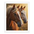 thumbnail image 5 of Paint By Numbers Kit for Adults Beginner - DIY Golden Sunset Equine Pair Canvas Painting Kits for Adults, Frameless Paint By Number for Adults for Home Wall Decor 16x20 Inch, 5 of 7