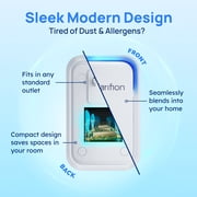 Clarifion Air Ionizer for Home - Negative Ion Filtration System