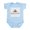 Sky Blue, variant on CafePress - Daddy Flies Apaches Infant Bodysuit - Baby Light Bodysuit, Size Newborn - 24 Months