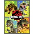 thumbnail image 2 of Girl's Jurassic Park T. Rex and Velociraptor  Graphic Tee Black Large, 2 of 4
