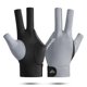 thumbnail image 1 of Guantes de billar con dedos abiertos, poliéster transpirable, entrenamiento amateur (gris) Tmvgtek Para Estrenar, 1 of 9