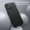 thumbnail image 5 of JETech Magnetic Silicone Case for iPhone 12 Pro Max 6.7-Inch, Compatible with MagSafe, Phone Cover with Camera Lens Full Protection (Black), 5 of 6