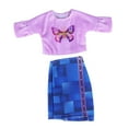 thumbnail image 3 of Conjunto de 2 piezas de ropa para muñecas, vestido que cambia de muñeca, ropa, trajes, disfraz de princesa, conjunto de ropa de uso diario, disfraces conjunto de SM SunniMix vestido de muñeca, 3 of 6