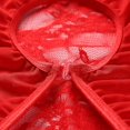 thumbnail image 5 of Zhuge Conjunto de Lencería Erótica para Mujer, Ropa Sexy para Sexo en Tallas Grandes, Estilo Encaje con Diseño Elegante y Atractivo，3XL，Rojo, 5 of 5