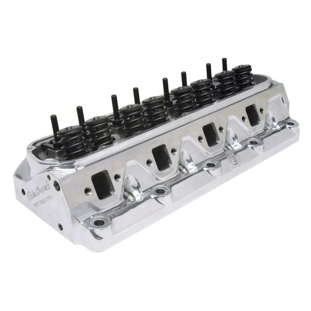 Edelbrock Single Polished Complete SBF Head