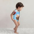 thumbnail image 5 of Rocae Trip to London for Baby Climbing Clothes Soft Baby Romper for Active Infants Comfortable and Breathable Crawling Jumpsuit Unisex Baby Outfit 18 Months, 5 of 8