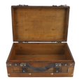 thumbnail image 4 of Vintage Portable Wooden Chest, Multifunctional, Distressed Style, for Storing Clothes, Toys, Photo Props, Small Size, 4 of 4