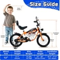 thumbnail image 2 of ICEELF 12 inch Kids Bike for Boys & Girls Ages 2-9, Bicycle with Training Wheels, Multi Color, 2 of 7