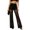 *Black, variant on VBVC Women's Y2K Sheer Lace Palazzo Pants , Ladies' High Waisted Wide Leg Trousers , Summer Boho Clubwear Outfits For Women,Coffee,S-XL
