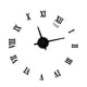 thumbnail image 4 of Reloj de pared silencioso 3D moderno acrílico negro DIY autoadhesivo reloj de pared para sala de estar hogar, 4 of 14