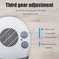 thumbnail image 3 of Portable Mini Space Heater for Cozy Spaces, PTC Ceramic Heating Element Ensures Fast Efficient Warming, Overheat Protection & Tip-Over Safety fo, 3 of 5