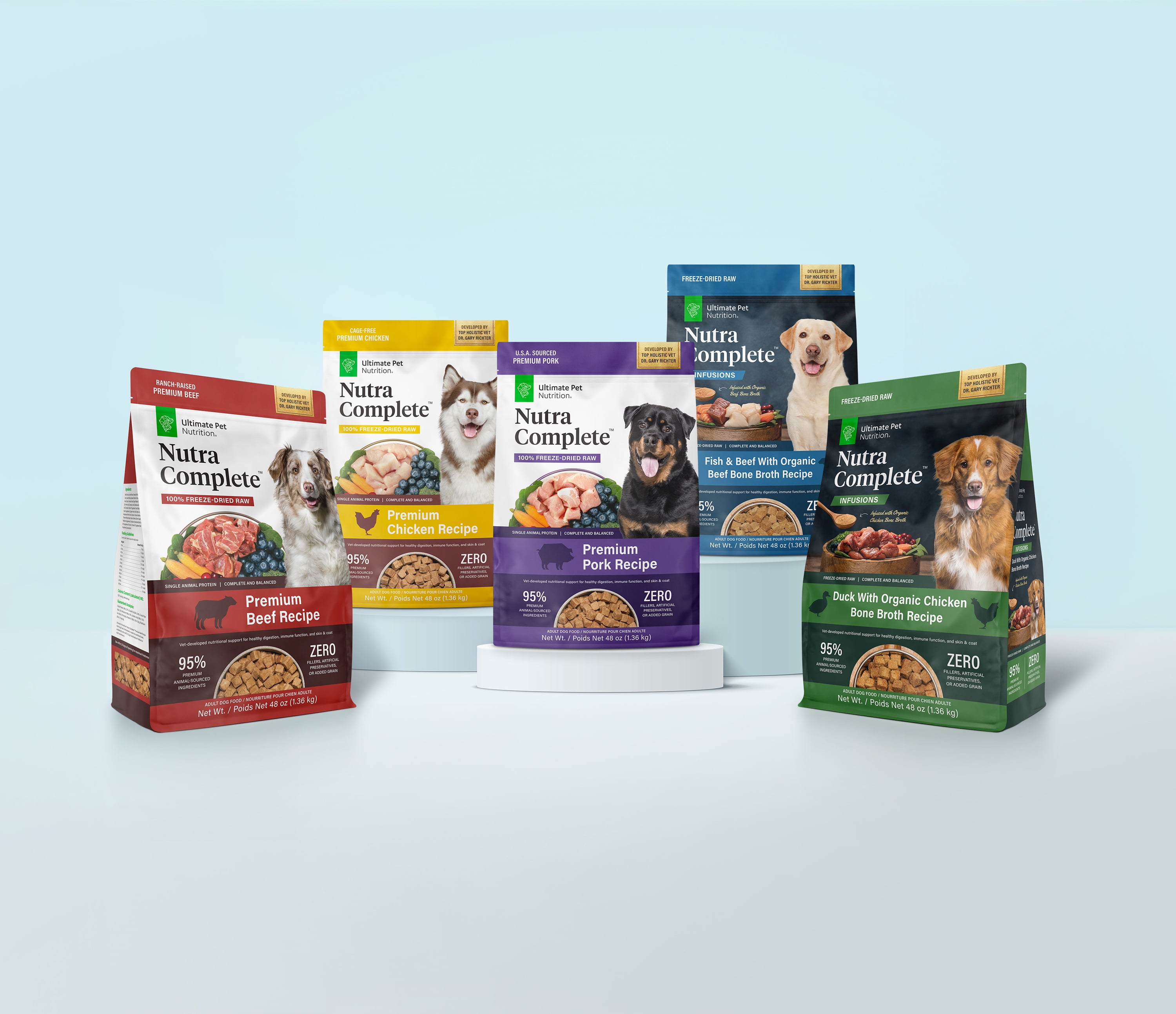 Ultimate Pet Nutrition Nutra Complete Premium Beef Freeze-Dried Raw Dog Food  48 oz - Walmart.com