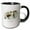 Black/White, variant on 3drose, Common Goldeneye by John James Audubon, 11oz Mug