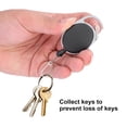 thumbnail image 1 of Retractable  Key Holder Rings, Stainless Cable Self Retracting Key Reel, Heavy Duty  Key Chain, 1 of 8