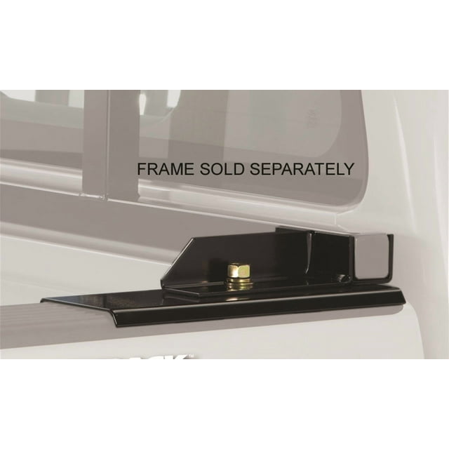 Fits 2015-2023 Ford F-150 BackRack Headache Rack Mounting Kit 30123 For Backrack Racks; Black