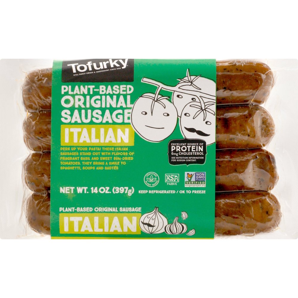 Tofurky PlantBased Italian Sausage 14 oz