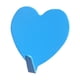 thumbnail image 1 of Zhuge 12 piezas de ganchos adhesivos con forma de corazón para,ganchos adhesivos con forma de corazón para decoración de habitación de (azul), 1 of 5