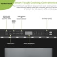 thumbnail image 3 of Hamilton Beach 24" 1.2 Cu. ft. Built-in Microwave Oven, 1000 Watts Electric Drawer Oven with Touchscreen Control, Stainless Steel, 3 of 15