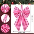 thumbnail image 3 of Clearance Hangs under $5,Christmas Tree Top Decoration With A Large Bow Suitable For Decoration Birthday Christmas Room Wedding And Themed Room Decoration Etc, 3 of 9