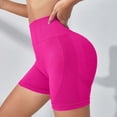 thumbnail image 6 of Women's High Waisted Baggy Shorts Activewear Active Bottoms Sports Wide Waistband Sports Yoga Pants Sports Peach Fitness Exercise Beach Vacation Trendy 2025 XS-L, 6 of 6
