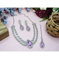 thumbnail image 6 of Parshwa Creations Exquisite Indian Bollywood Wedding & Bridal Wear Silver Plated Women's Kundan Jewelry Choker Necklace Set, 6 of 7