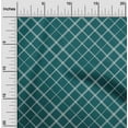 thumbnail image 1 of oneOone Tissu Lycra Polyester à Carreaux & Décor Géométrique Tissu Imprimé BTY 56 Pouces de Large, 1 of 4