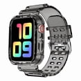 thumbnail image 1 of Correa de Silicona Transparente con Case para Apple Watch, Compatible con Todas las Series, 1 of 5