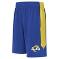 thumbnail image 2 of Youth  Royal Los Angeles Rams Fashion Shorts, 2 of 3