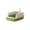 GreenA, variant on Cat Litter Box Cat Litter Tray with Lid, Detachable Hooded Enclosed Litter Pan Cat Toilet Cat Litter Tray for Home Living Room(Green)