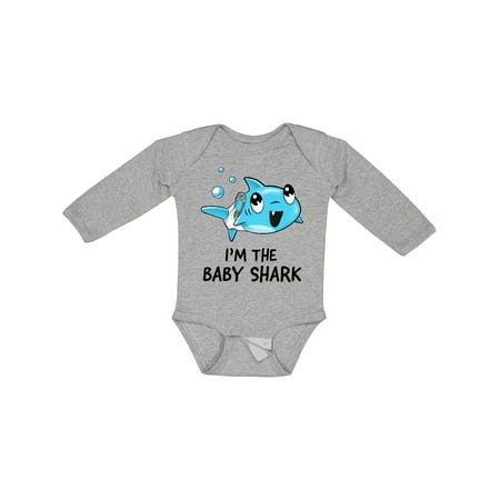 

Inktastic I m the Baby Shark- Cute Gift Baby Boy or Baby Girl Long Sleeve Bodysuit