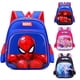 thumbnail image 2 of Mochila escolar para niños Anime Cute Spiderman Frozen diseño mochila niños estudiantes de primaria mochila escolar niños guardería mochila regalo hola suerte unisex, 2 of 2