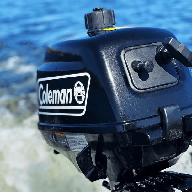 Coleman Powersports F2.6BMS Gas Powered Power Outboard Motor