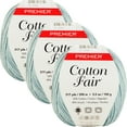 thumbnail image 2 of Premier Yarns Cotton Fair Solid Yarn-Succulent, Multipack Of 3, 2 of 3