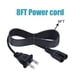 thumbnail image 4 of Cable de alimentación Saireed de 2 clavijas IEC C7 de 8 pies para TCL Roku Samsung LG, 4 of 6