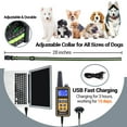 thumbnail image 2 of BEBANG Dog Training Collars, Dog Shock Collar with Remote 2600 feet, 3 Modes Beep Vibration Shock,Waterproof, LED Light, USB Charging, Dog Bark Collar for Small Medium Large Dogs, 2 of 9