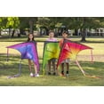 thumbnail image 5 of Joyfy 3 Packs Large Delta Kite, Easy to Fly for Kids and Adults with 328ft String, Large Delta Beach Kite for Outdoor Games and Activities, 5 of 8